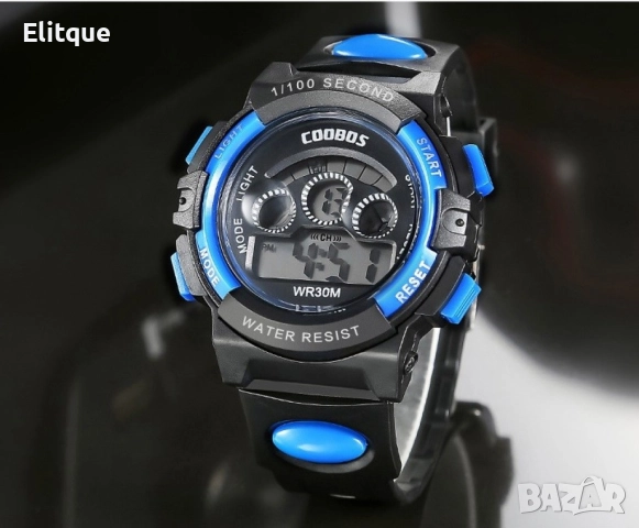 Мултифункционален детски водоустойчив до 30 метра часовник, снимка 11 - Детски - 52796192