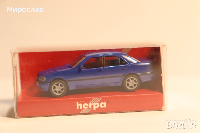 HERPA 1/87 H0 MERCEDES BENZ C ИГРАЧКА КОЛИЧКА МОДЕЛ