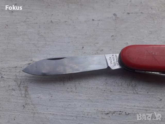 Старо джобно ножче Solingen, снимка 3 - Антикварни и старинни предмети - 53339632