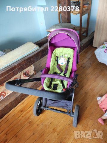 Бебешка количка с 2 коша , снимка 6 - Детски колички - 41917666