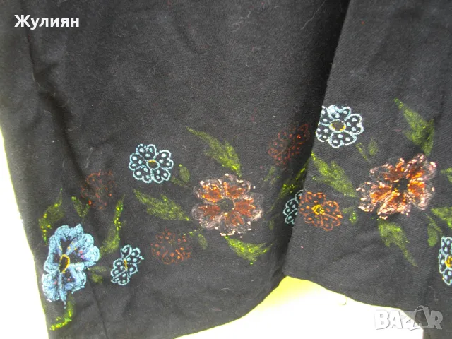 СТАР РЪЧНО РИСУВАН СУКМАН ЛИТАК НОСИЯ, снимка 7 - Антикварни и старинни предмети - 50302183