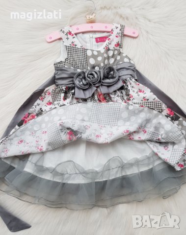 Детска официална рокля 4-5 години , снимка 3 - Детски рокли и поли - 40330881
