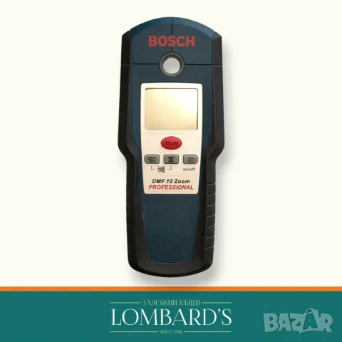 Детектор за Метал, Кабели и Дърво- Bosch DMF 10 Zoom, N: 1135849