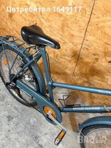 26цола Kettler ALU-RAD vintage алуминиев дамски градски велосипед колело[6ck-SRAM], снимка 5 - Велосипеди - 51717994