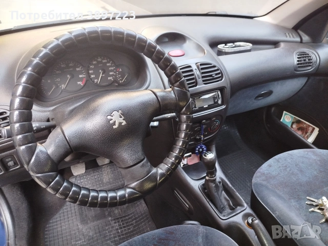 Peugeot 206, снимка 9 - Автомобили и джипове - 53750293