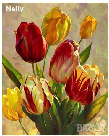 Диамантен 5D гоблен Лалета 20/30 