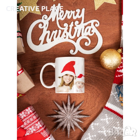 ☕🎁😍 Бяла чаша с ваша снимка ⚜️💞, снимка 4 - Романтични подаръци - 52503859