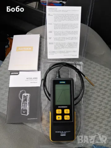 Продавам тестер за двигателно масло AUTOOL AS503, снимка 3 - Друга електроника - 49525464
