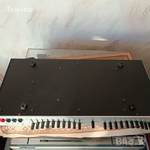  Monacor-10 бандов графичен еквалайзер произведен в Япония, снимка 14 - Еквалайзери - 49047051