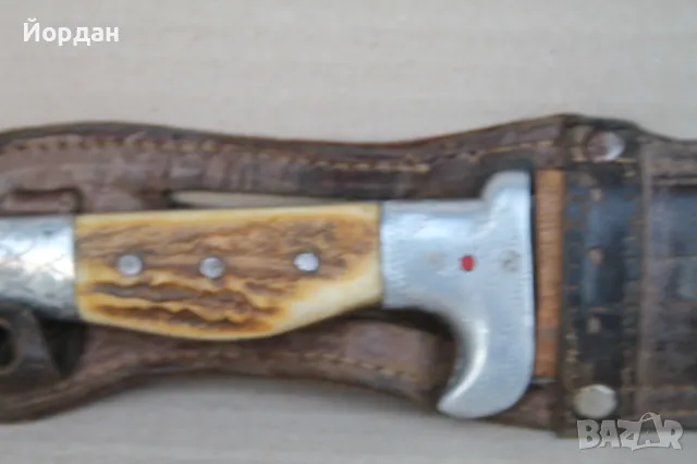 Стар нож на Дим.Димитров, снимка 3 - Антикварни и старинни предмети - 48296925