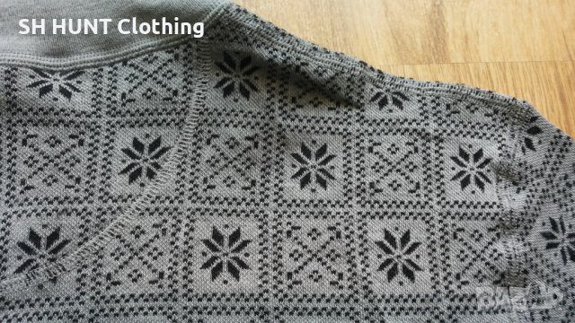 WE NORWEGIANS Zip-Up 100% Merino Wool размер L блуза 100% Мерино вълна - 284, снимка 10 - Блузи - 41388939