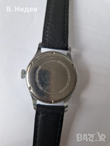 ВОЛНА /ВОСТОК Прецизен, кал. 2809, 22 рубинови камъка, копие на Zenith 135, снимка 7 - Мъжки - 53352081