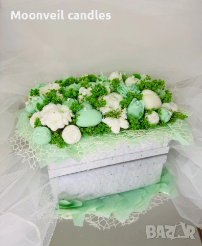 Ароматни букети изработени ръчно от соев восък 🌸, снимка 9 - Декорация за дома - 52531960