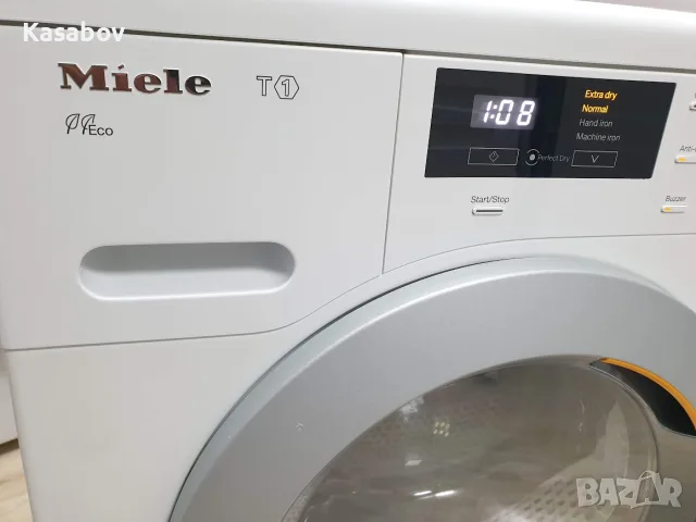 UK Сушилня Miele T1 - Термопомпа - Аларма - Подсветка -12м Гаранция Миеле, снимка 2 - Сушилни - 55973984