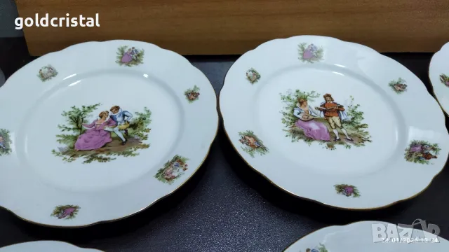 стар полски порцелан чинии за хранене , снимка 2 - Антикварни и старинни предмети - 48870681