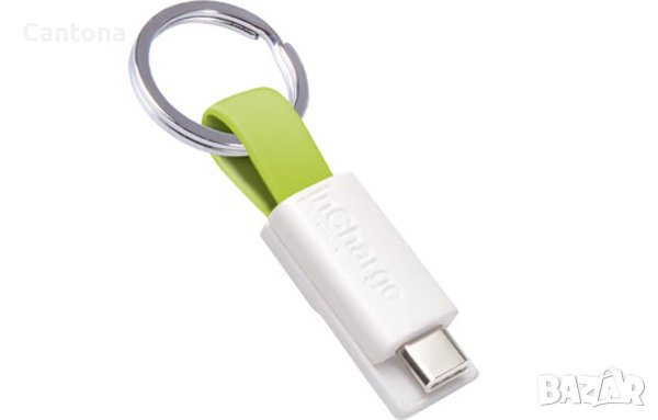 inCharge All in One - Charge&Data кабел ключодържател, само 3,8 см, снимка 6 - USB кабели - 40109543
