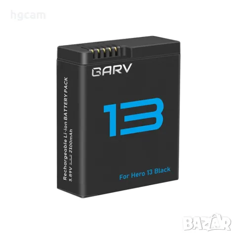 Батерия GARV за GoPro Hero 13 Black - 2100mAh - Li-ion