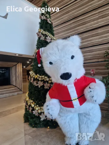 Бяло коледно мече Варна , снимка 2 - Детегледачки, детски центрове - 48101417