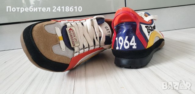 DSQUARED2 Leather Made in Italy Womens Size 37/24см ОРИГИНАЛ!, снимка 8 - Кецове - 35979378