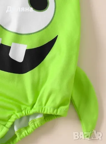 бебешко боди Monster с шапка /Halloween , снимка 5 - Бодита за бебе - 48247434