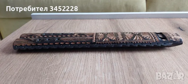 флейта дърворезба двукрайна за ценители , снимка 3 - Антикварни и старинни предмети - 49325119