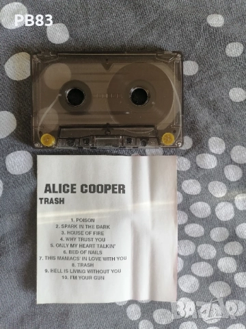 Alice Cooper - Thrash (Аудио Касета) , снимка 2 - Аудио касети - 52096681