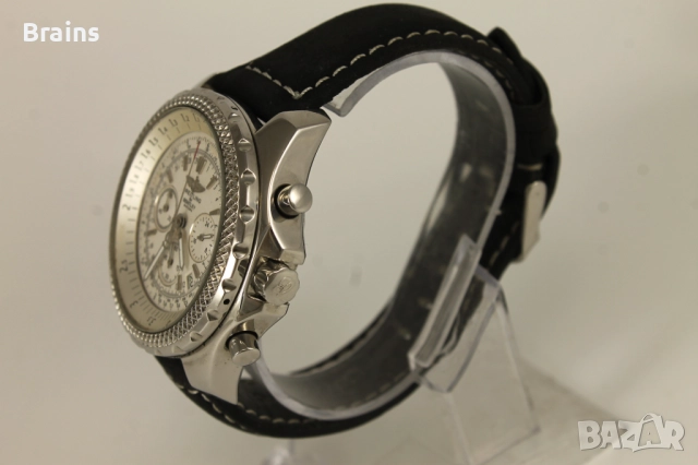 Мъжки Стоманен Хронограф BREITLING For BENTLEY Motors, снимка 5 - Мъжки - 52307045