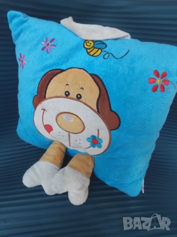 Възглавница с Кученце, снимка 2 - Спално бельо и завивки - 51705494