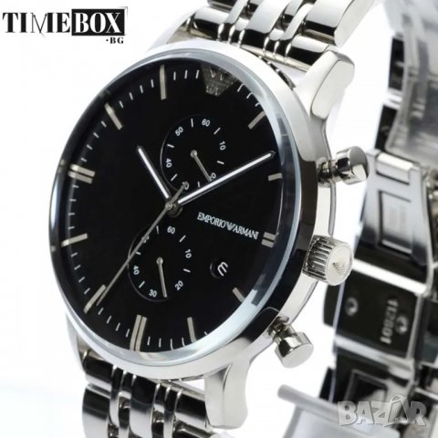 Emporio Armani AR0389 Gianni Chronograph. Нов мъжки часовник, снимка 3 - Мъжки - 38780302