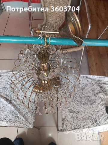 кристален полилей Франция, снимка 2 - Полилеи - 53797381
