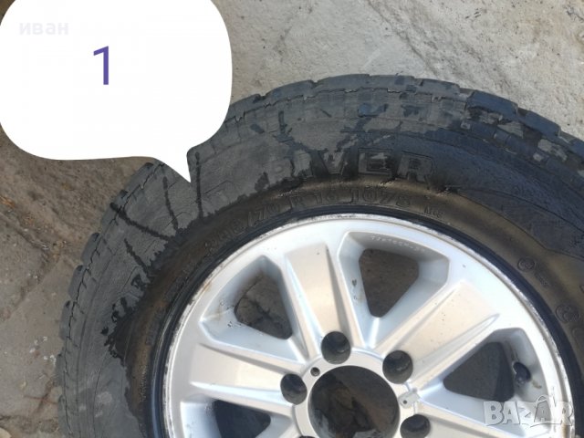 Джипови джанти 16-ки с 6 дупки, снимка 2 - Гуми и джанти - 38885641