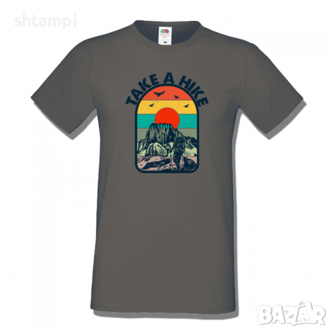 Мъжка тениска,Take A Hike,Къмпинг,Планина,Изненада,Подарък,Поход,Връх,Хижа,, снимка 9 - Тениски - 36352526