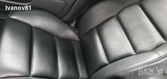 Кожен салон Ауди а4 б6 Топ Състояние рекаро Ауди а4 предни задни седалки Audi A4 B6 8E leather seats, снимка 8 - Части - 49102938