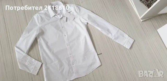 Zadig & Voltaire Slim Fit Easy Iron Stretch Mens Size / М НОВО! ОРИГИНАЛ! Мъжка Риза!, снимка 3 - Ризи - 50209642