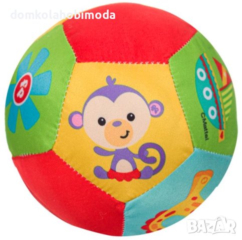 Дрънкаща топка 12см - Fisher Price, снимка 2 - Дрънкалки и чесалки - 41814217