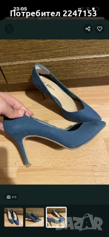Дамски обувки на ток, снимка 2 - Дамски обувки на ток - 52959077