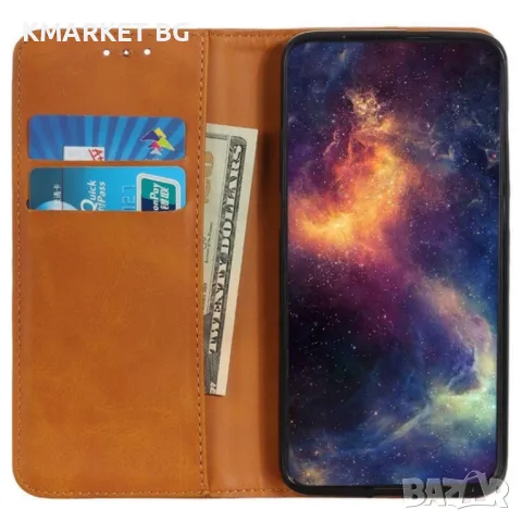 Samsung Galaxy Xcover7 Split Leather /Wallet Кожен Калъф и Протектор, снимка 6 - Калъфи, кейсове - 47878650