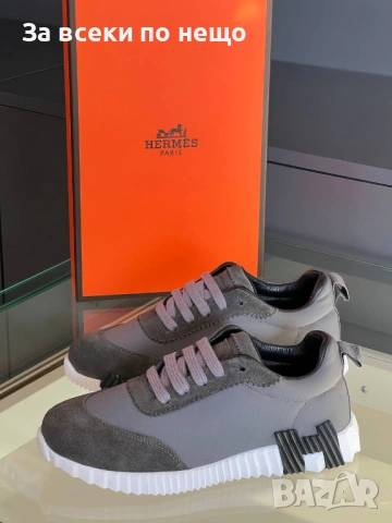 Hermes Дамски Маратонки Естествена Кожа👟Дамски Спортни Обувки Хермес Код SK621, снимка 4 - Маратонки - 53092435