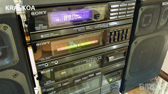 SONY FH-204  &  Грамофон SONY PS-Q7A, снимка 15 - Радиокасетофони, транзистори - 47971648