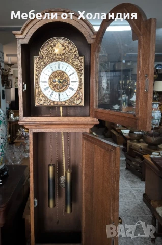 Белгийски паркетен часовник, снимка 6 - Антикварни и старинни предмети - 51063572