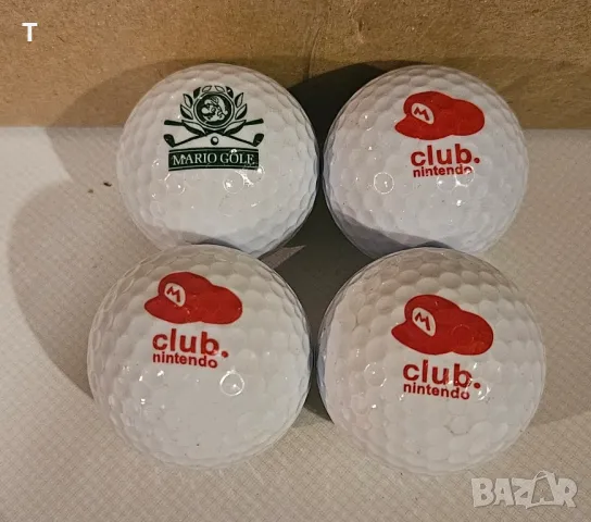 4 голф топки - Супер Марио - Nintendo , снимка 2 - Колекции - 50049274