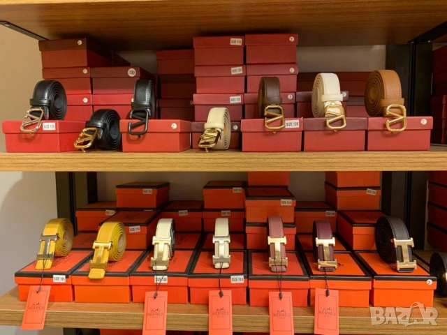 колани от естествена кожа в кутия ysl saint laurent hermes celine , снимка 16 - Колани - 51562132