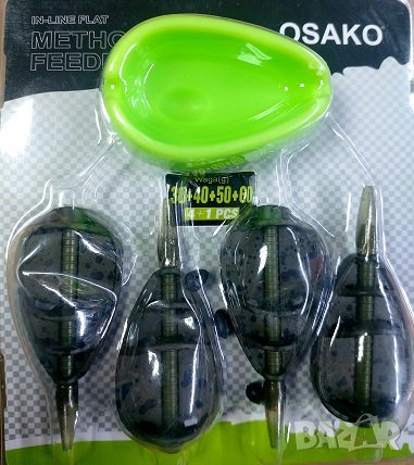 Комплект хранилки за фидер Osako 3+1/4+1, снимка 2 - Такъми - 39882070
