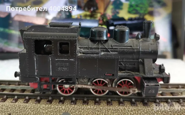 Запазено и действащо колекционерско електрическо влакче Marklin 4