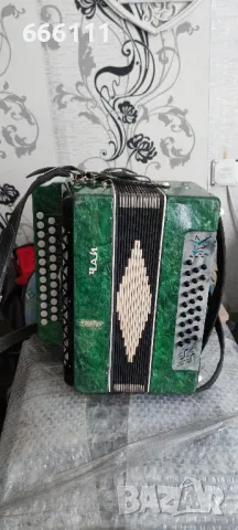 Акордеон копчетарка малък "Чайка" или бартер, снимка 1