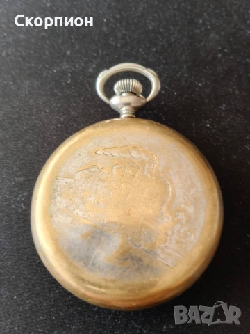 Английски джобен часовник - OXONIA - MADE IN GT BRITAIN, снимка 4 - Джобни - 48366603