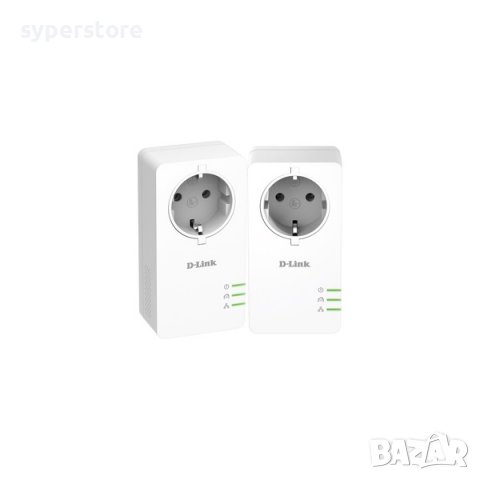 PowerLine D-Link DHP-P601AV/E AV2 1000 гигабитов стартов комплект, снимка 1 - Мрежови адаптери - 38954521