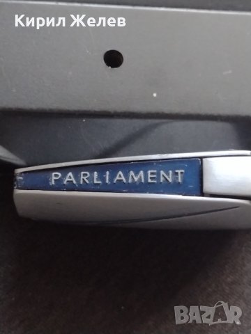 МЕТАЛНА ЗАПАЛКА PARLIAMENT КРАСИВА НЕСТАНДАРТЕН ДИЗАЙН РАБОТИ ЗА КОЛЕКЦИЯ 34074, снимка 8 - Запалки - 38995349