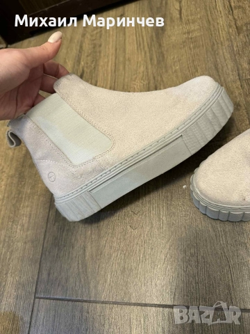 Дамски боти/обувки Tamaris 38, снимка 2 - Маратонки - 52965472