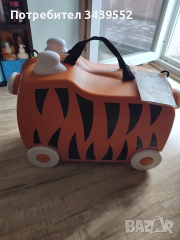 Детски куфар/количка Тигър